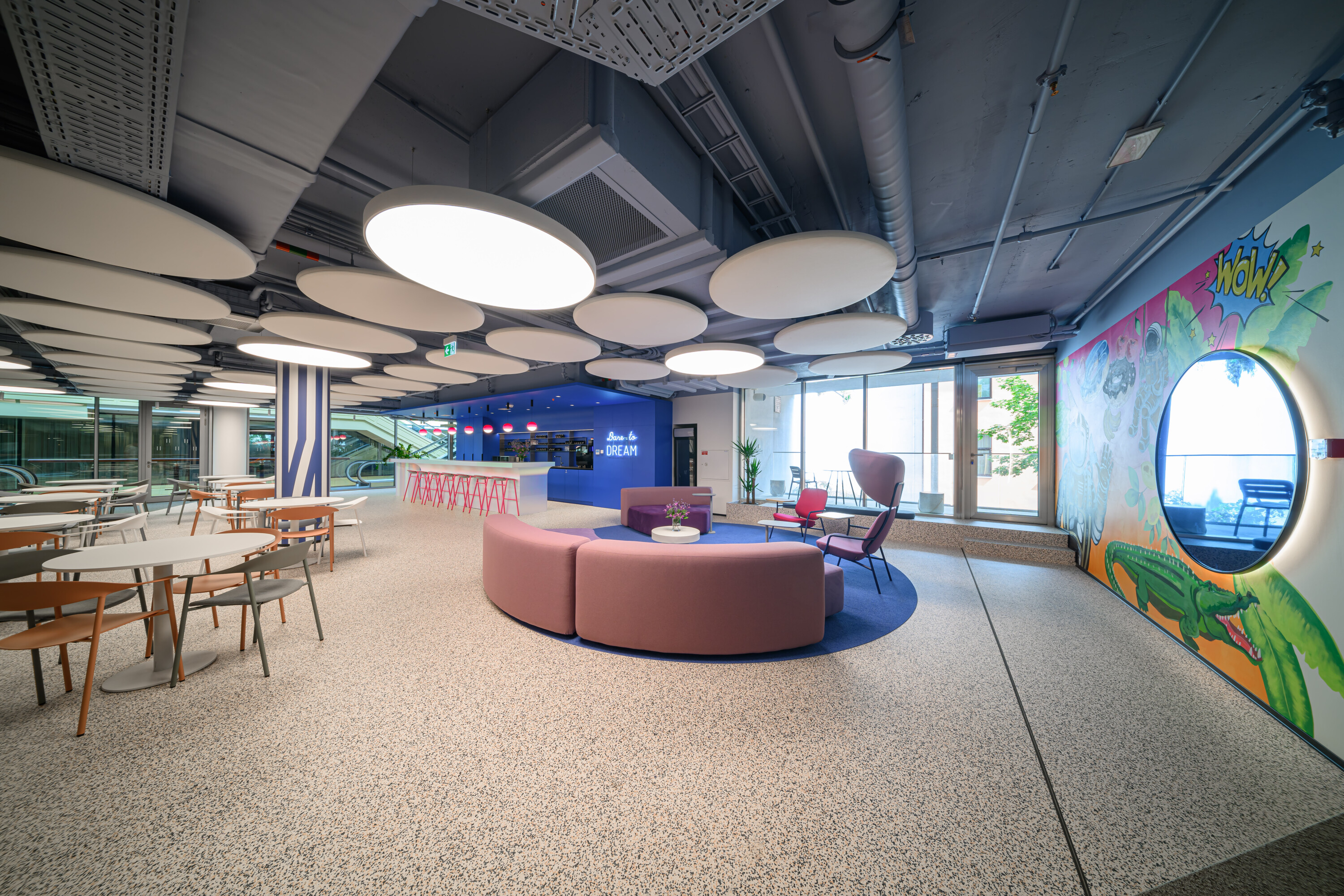 Lounge area.